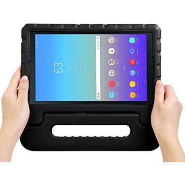 Imagem de Capa Infantil Maleta Compatível Para Samsung Galaxy Tab A7 Lite 8,7'' T225 T220 PRETO,Anti impacto, EVA, Emborrachada, Leve