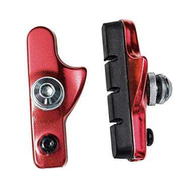 Imagem de Vaveren de Sapatas de Freio para Bicicleta de Estrada C de Freio de Alumínio de 55 Mm, vermelho