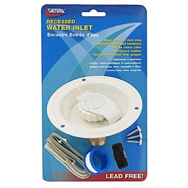 Imagem de Valterra Entrada de água embutida de metal branco colonial A010177LFV