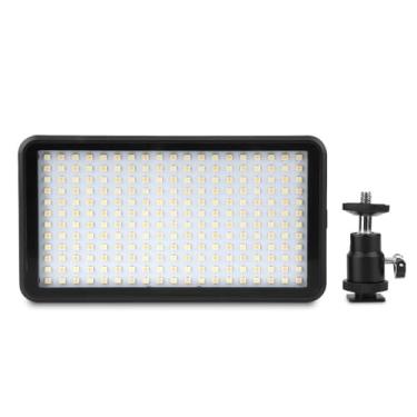 Imagem de Luz de Câmera Pilipane W228 3200K/6000K, Painel de Luz de Vídeo LED, Temperatura de Cor Ajustável, Alto CRI