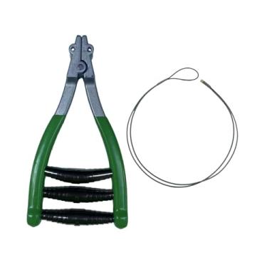 Imagem de Dynwave Braçadeira de partida ferramenta de aperto badminton amarrando braçadeira cabeça larga manual equipamentos esportivos tênis para badminton tênis, Verde