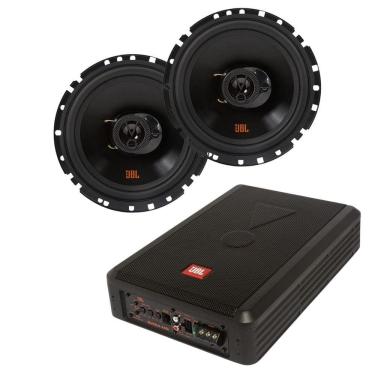 Imagem de Caixa JBL Ativa Amplificada SW8A-MS 200w + 2 Alto Falantes 6  JBL Flex4 6TRFX55 110 Watts Rms