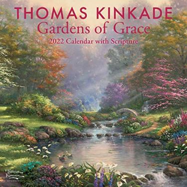 Imagem de Thomas Kinkade Gardens of Grace with Scripture 2022 Wall Calendar