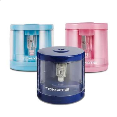 Imagem de Apontador De Lápis Elétrico Prático e Seguro (Azul Bêbe)