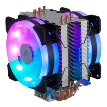 Imagem de Cooler Gamer Processador Dupla Fan LED/Dissipador DX-9107D