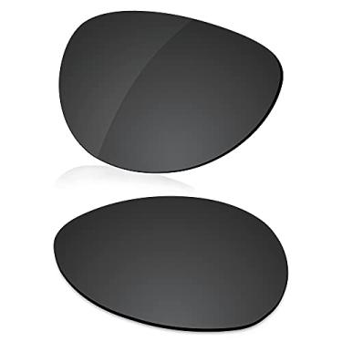 Imagem de LenzReborn Substituição de lente polarizada para óculos de sol RayBan RB3519 59 mm - Mais opções, Preto escuro - polarizado, One Size