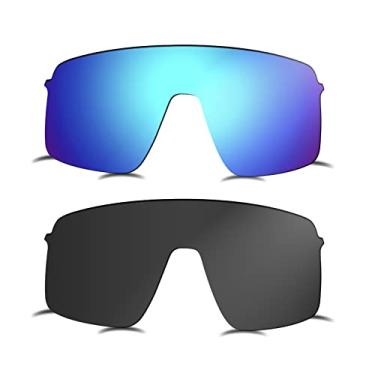 Imagem de Prizo ORL Lentes polarizadas de reposição para óculos de sol Oakley Sutro Lite OO9463-2 conjuntos (preto + azul)