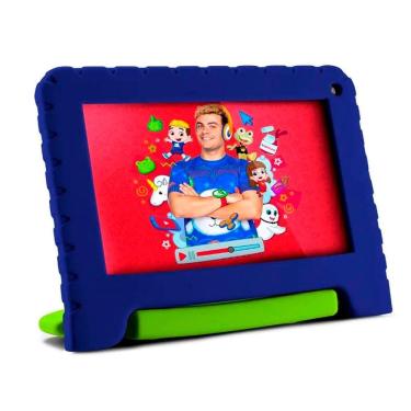 Imagem de Tablet Infantil Luccas Neto 4GB Ram 64GB Multilaser