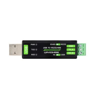 Imagem de coolwell Conversor serial USB para RS232/485 com chip FT232RNL original compatível com Mac, Linux, Android, Windows 11/10/8/7 vários dispositivos aplicáveis