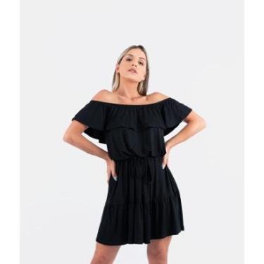 Imagem de Vestido Curto Cigana Ciganinha Babado  Juquitiba Brasil-Feminino