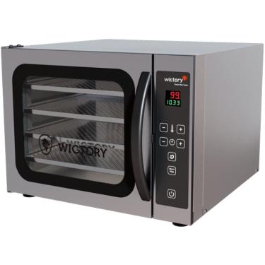 Imagem de Mini Convector Turbo 45 Litros Inox Com 4 Assadeiras Perfuradas WCV-435 Wictory