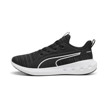 Imagem de PUMA Tênis masculino Softride Carson, Knit-puma Black-Puma Black-Puma Black-Puma White, 43