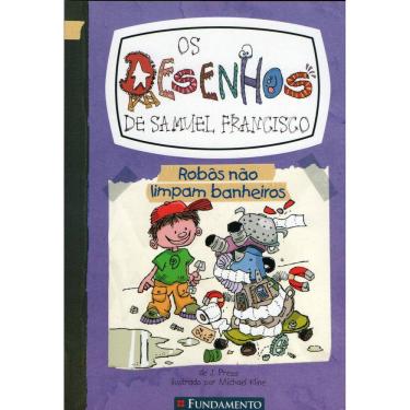 Imagem de Livro Os Desenhos de Samuel Francisco Robôs não