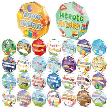 Imagem de Vercraft 30 peças de prêmio de formatura troféu acrílico fim do ano escolar troféus de reconhecimento para crianças estudantes placa inspiradora presentes para realização jardim de infância pré-escola