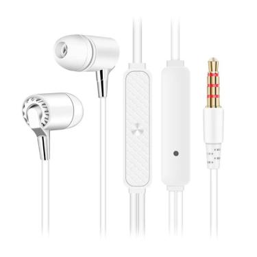 Imagem de Fone De Ouvido P3 Intra Auricular FN618 Branco