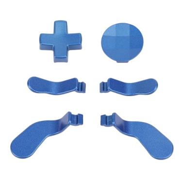 Imagem de Pá de Controlador e Almofada D, 6 Peças de Pás de Controlador Sem Fio de Metal D Pads Peças de Reposição de Aço Inoxidável Acessórios Kit de Reparo Conjunto de Componentes para