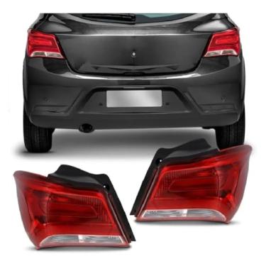 Imagem de Lanterna Traseira Onix 2017 2018 2019 2020 2021 2022 Bicolor UNIDADE LADO DIRETO