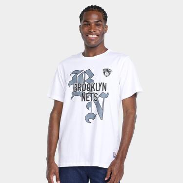 Imagem de Camiseta NBA Brooklyn Nets Initials Masculina-Masculino