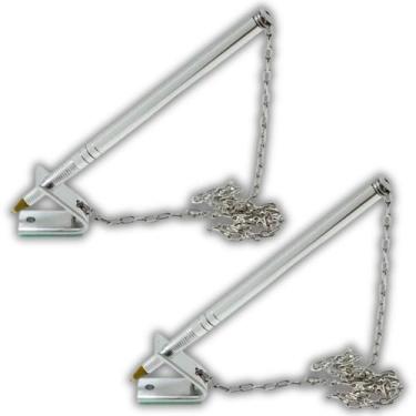 Imagem de Ki 2 Caneta Com Corrente Fixa Suporte Prender No Balcão Mesa - Kaz