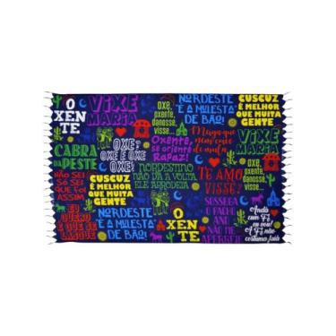 Imagem de Canga de praia turística Nordeste Senhor Bonfim poliéster - Corpo Dour