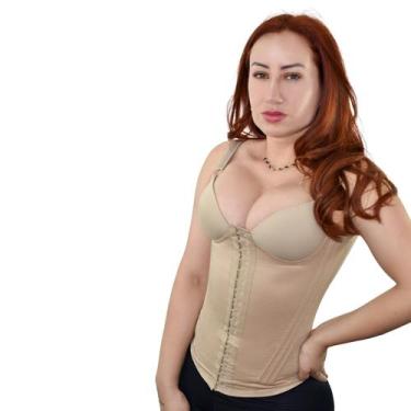 Imagem de Corselet Modelador Bojo Efeito Silicone Modelagem Imediata - Fanáticos