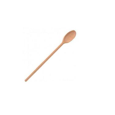 Imagem de Colher De Pau Oval C/ Afetatos De Madeira Stof Cozinha 39cm - STOLF