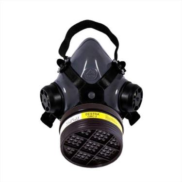 Imagem de Respirador Destra 1/4 Facial Vapores Orgânicos Gases Ácidos