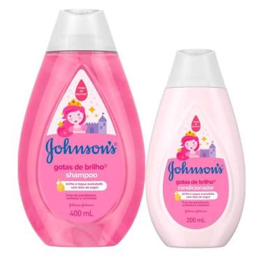 Imagem de Kit Shampoo e Condicionador Gotas de Brilho - Johnson's Baby