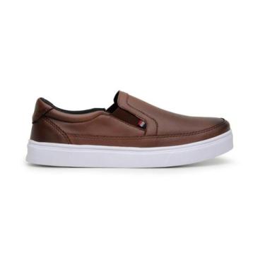 Imagem de Sapatenis Tenis Masculino Jogger Casual Esporte Fino Fechamento Elasti