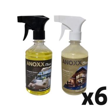 Imagem de Kit Pro 2 Anoxx Clean - Limpeza correta para esquadrias de alumínio