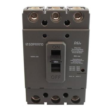 Imagem de Disjuntor Caixa Moldada 22ka Soprano, Cinza