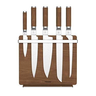 Imagem de Fiskars Bloco de facas premium, madeira de bétula