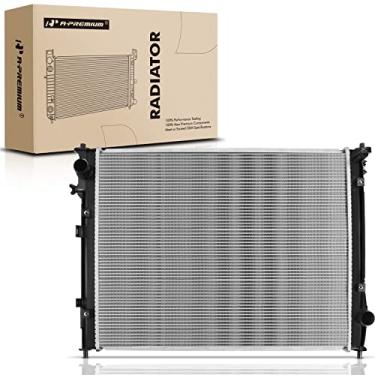 Imagem de A-Premium Conjunto de radiador de refrigeração do motor compatível com Honda Civic 2016 2017 2018 2019 2020 2021 L4 2.0L, transmissão manual, substituição # 13583