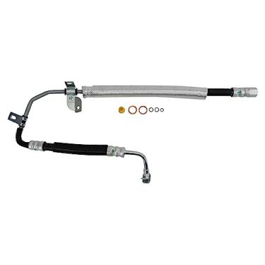 Imagem de TRQ Conjunto de mangueira de linha de pressão de direção hidráulica compatível com Lexus 2002-2006 2001-2008 Toyota