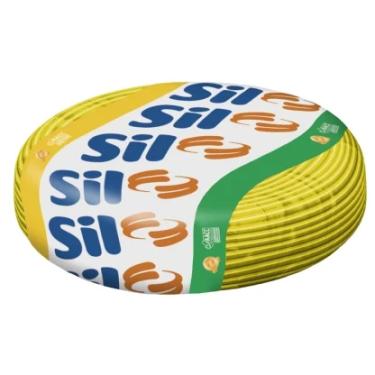 Imagem de Cabo Elétrico Flexível 6mm Rolo 100 Metros Sil Amarelo