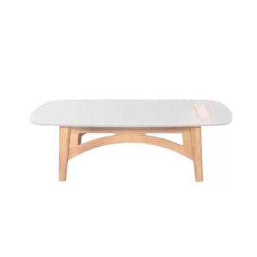 Imagem de Mesa de Centro Veneza Detalhe em Ratan - Tommy Design - Meyer, Nude
