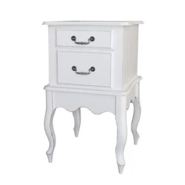 Imagem de Mesa de Cabeceira 2 Gavetas - Tommy Design - Meyer, Branco