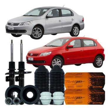 Imagem de Par Amortecedor Dianteiro Coxim Batente Coifa Gol Voyage G5 - COFAP