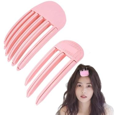 Imagem de Grampos de elevação de raiz de cabelo sem vestígios, pente modelador de vento, clipe de levantamento de franja, ferramenta de cabelo fofo, adequado para cabelos longos e curtos para criar facilmente