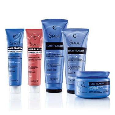 Imagem de Combo Siàge Hair Plastia Completo (5 itens) - Eudora Siàge