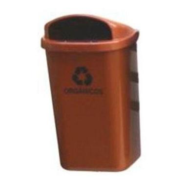Imagem de Cesto Individual Para Coleta Seletiva Marrom Sem Poste 50 L - JSN