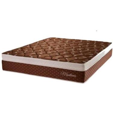 Imagem de Colchão Casal Hellen Montana Master Molas Cervical 158x198x33 Branco/M
