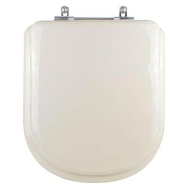 Imagem de Assento Sanitário Almofadado Life Bege Claro para vaso Celite - Pontto