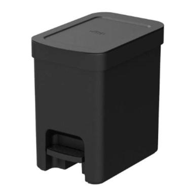Imagem de Lixeira quadrada com pedal para colocar em banheiro de casa - A.R Vari