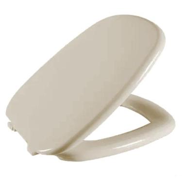 Imagem de Assento Sanitário Amarilis Rosato Tampa para Vaso Fiori Almofadado - A