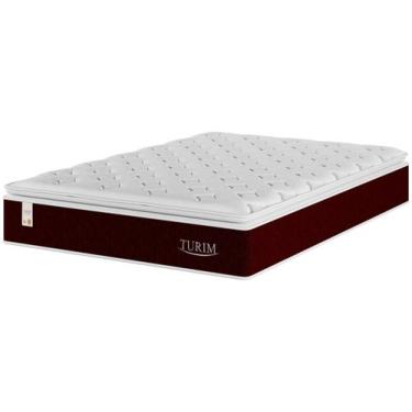 Imagem de Colchão Casal Plumatex de Mola Ensacada - 28x138x188cm Turim, Casal