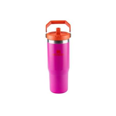 Imagem de Garrafa Tumbler Térmico Flip Straw Stanley Vivid Violet 887ML - STANLE