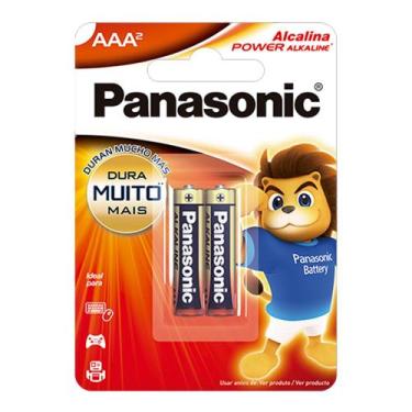 Imagem de Pilha Alcalina AAA Panasonic LR0 (2/UN)
