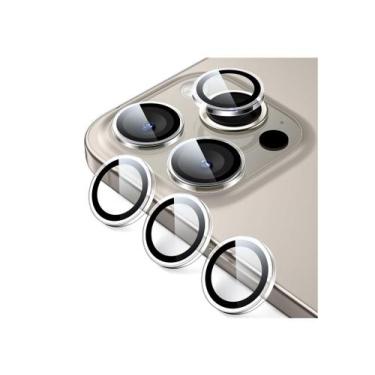 Imagem de Kit Proteção Câmera Transparente Para iPhone 15 Pro Max 6.7' - Smart S