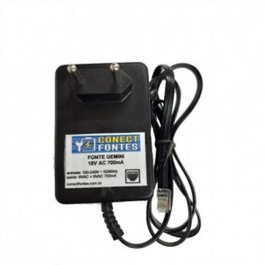 Imagem de Fonte Ac 18V 700Ma Para Mixer Gemini Denon Dn-X100 - Conect Fontes